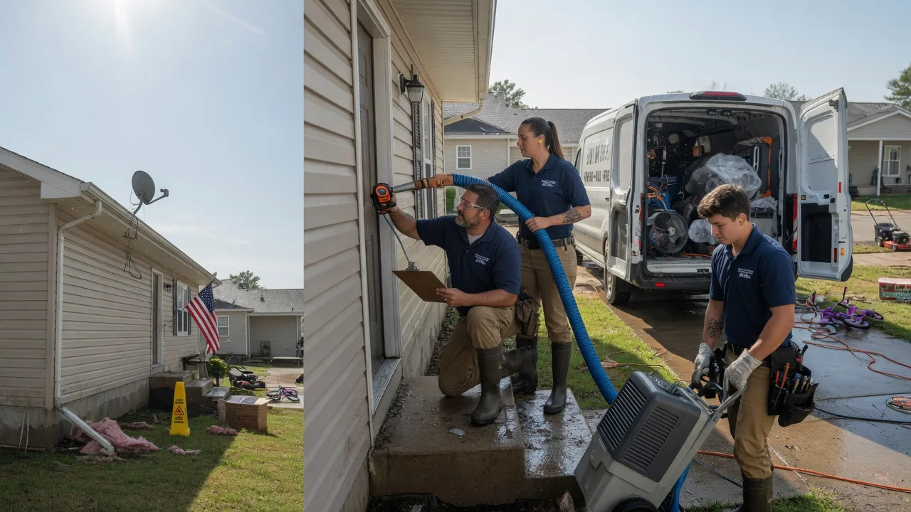 Ceiling Water Damage Restoration in Jenera, OH near me