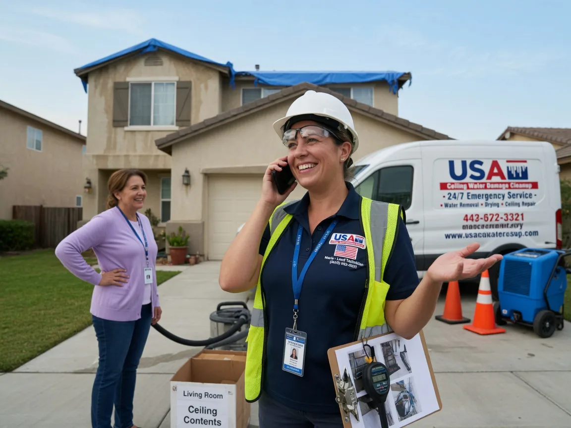 Ceiling Water Damage Restoration Jenera, OH FAQs
